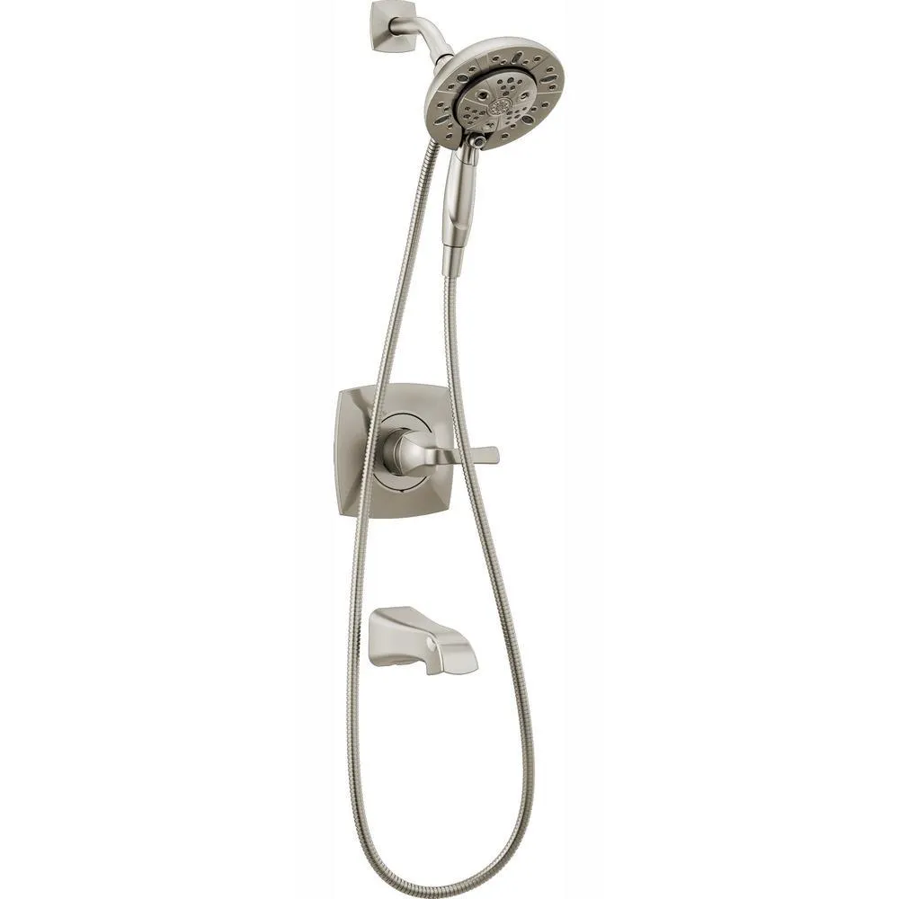 Vesna In2ition 2-in-1 Single-Handle 5-Spray Tub and Shower Faucet in Chrome (Valve Included), photo 15 of 16