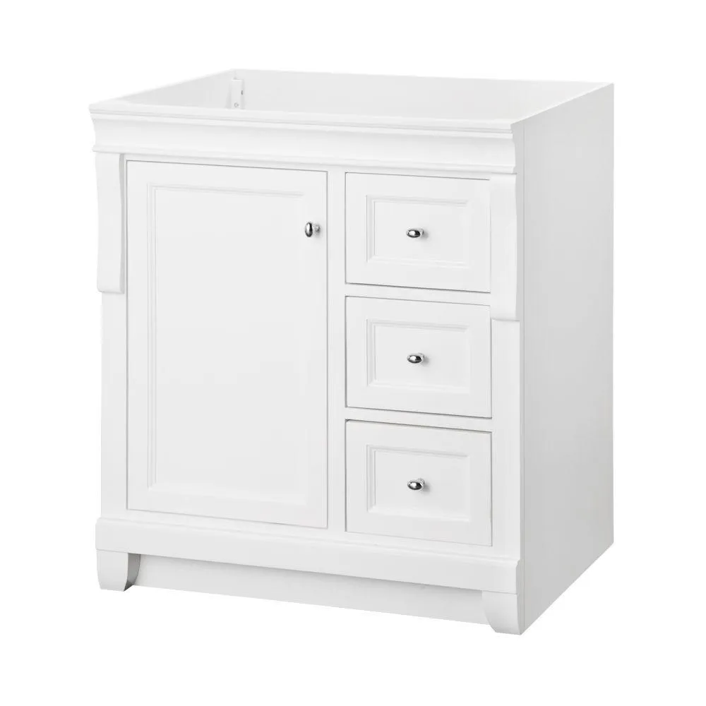 Naples 24 in. W x 21.63 in. D Bath Vanity Cabinet Only in White, photo 13 of 41