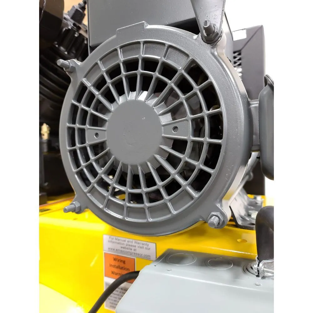EMAX Industrial Series 80 Gal. 10 HP 1-Phase Electric Air Compressor with pressure lubricated pump, photo 3 of 10