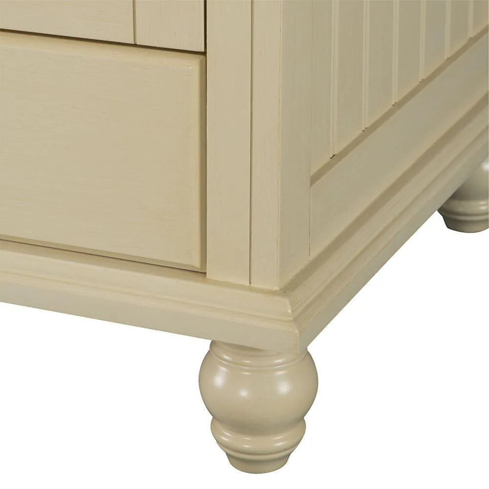 Cottage 48 in. W Bath Vanity Cabinet Only in Antique White, photo 3 of 17