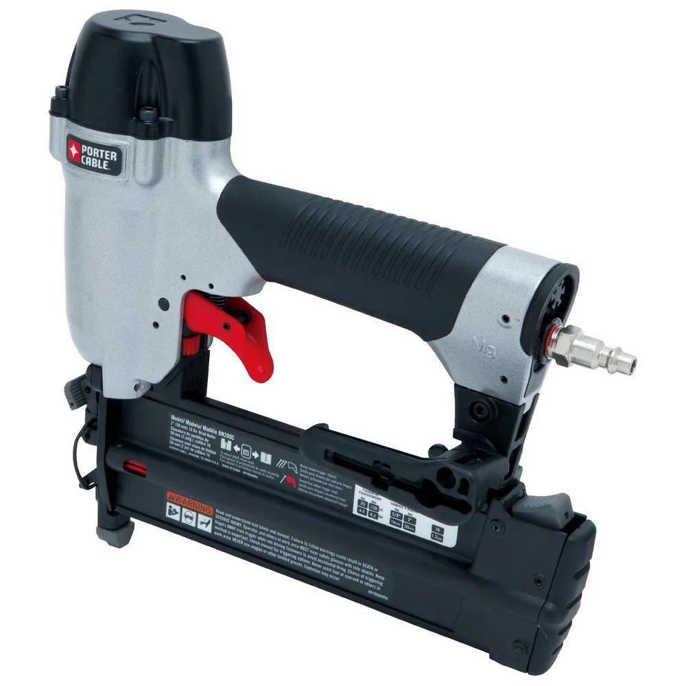 PORTER-CABLE 15-Gauge Pneumatic 2-1/2 in. Angled Finish Nailer Kit with Bonus 18-Gauge Brad Nailer Kit, photo 6 of 15