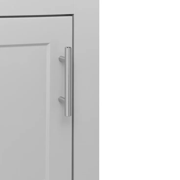 Spa 18-1/2 in. W Bath Vanity in Dove Gray with Cultured Marble Vanity Top in White with White Sink, photo 9 of 11