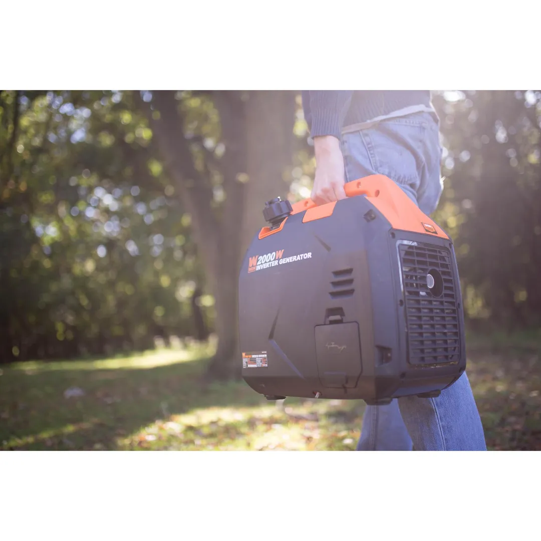 WEN Super Quiet 2000-Watt Gas-Powered Portable Inverter Generator with Fuel Shut Off, CARB Compliant (Model 56203i), photo 6 of 6