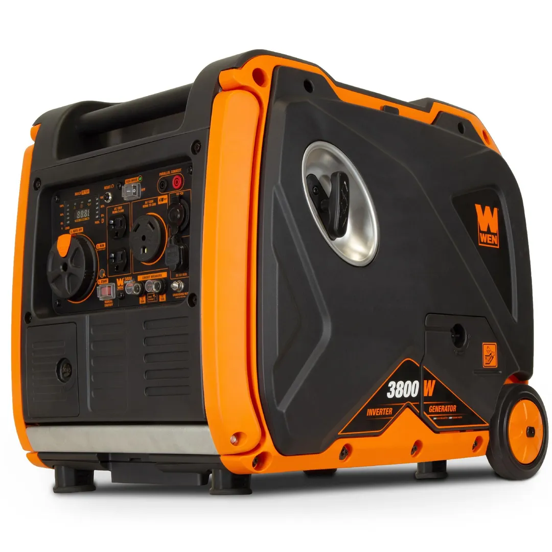 WEN Super Quiet 3800-Watt Gas-Powered RV-Ready Portable Inverter Generator with Fuel Shut-Off and Electric Start, photo 2 of 7