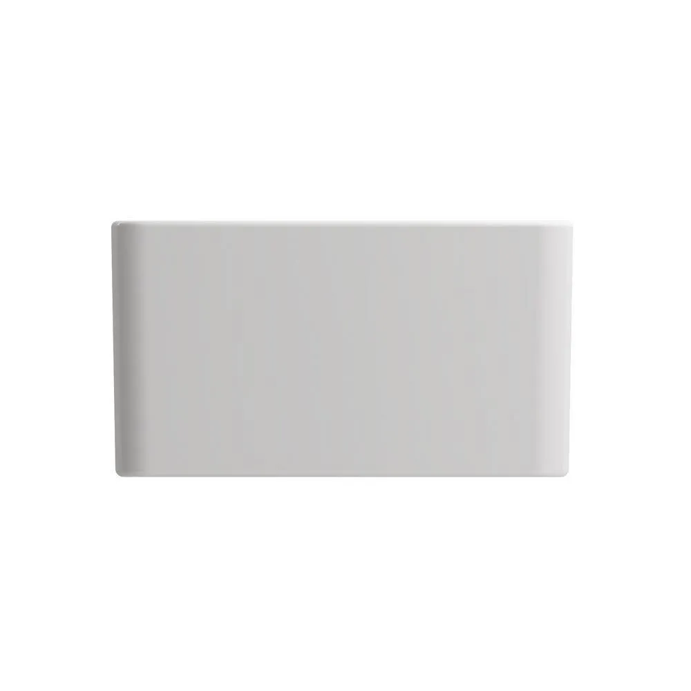 Classico Farmhouse Apron Front Fireclay 33 in. Double Bowl Kitchen Sink with Bottom Grid and Strainer in White, photo 3 of 15