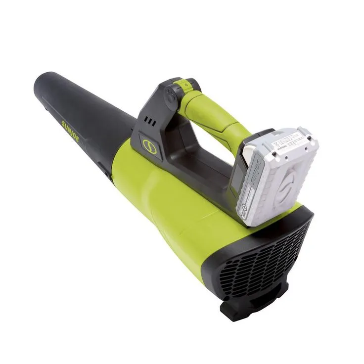 Sun Joe 100 MPH 385 CFM 24-Volt Turbine Cordless Jet Blower Kit with 2.0 Ah Battery + Charger, photo 2 of 5