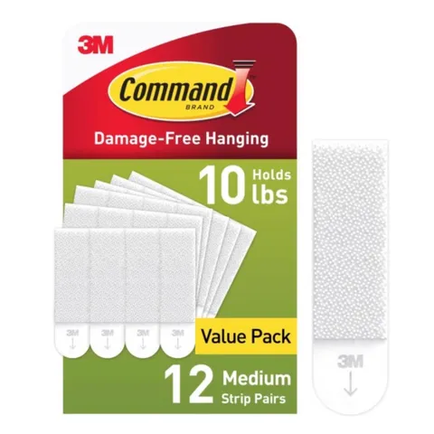 Command White Medium Picture Hanging Strips