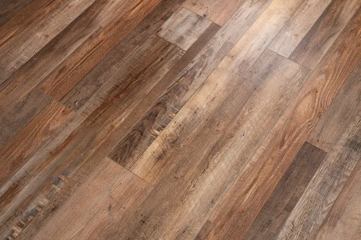 CALI vinyl mute step Redefined Pine 6.5-mm x 7-in W x 48-in L Water Resistant Luxury Vinyl Plank Flooring (24.03-sq ft/case), photo 6 of 8