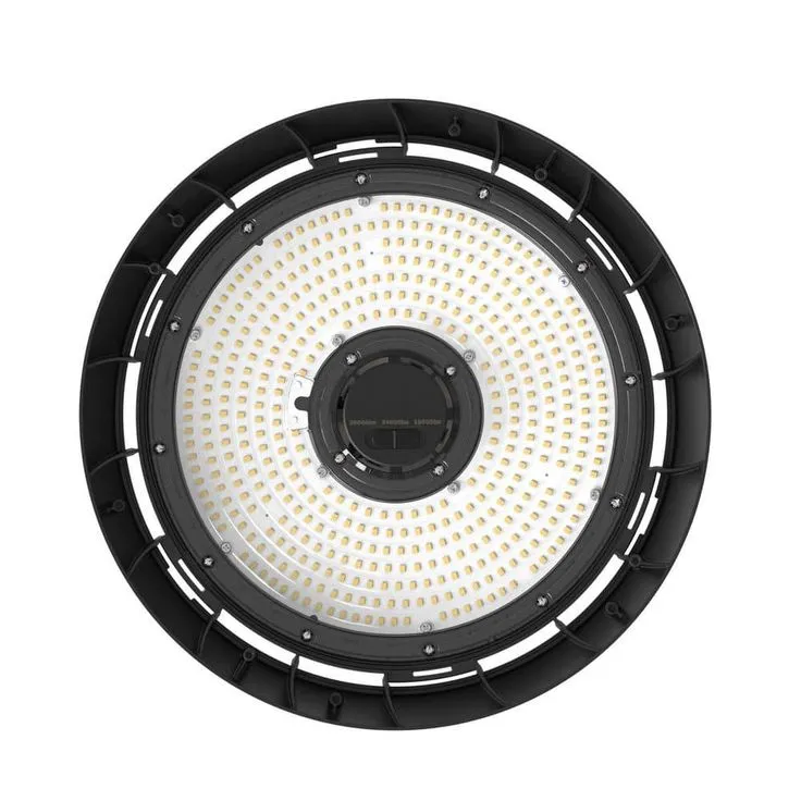 Commercial Electric 14 in. Black Integrated LED Dimmable High Bay Light at 30000 Lumens, 5000K Daylight (2-Pack), photo 7 of 8
