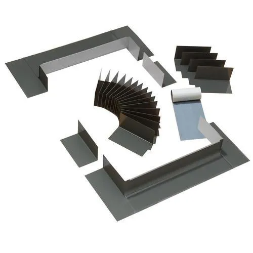VELUX 2222, 2230, 2234, 2246 Shingle Roof Aluminum Curb Mount Skylight Flashing Kit, photo 4 of 4