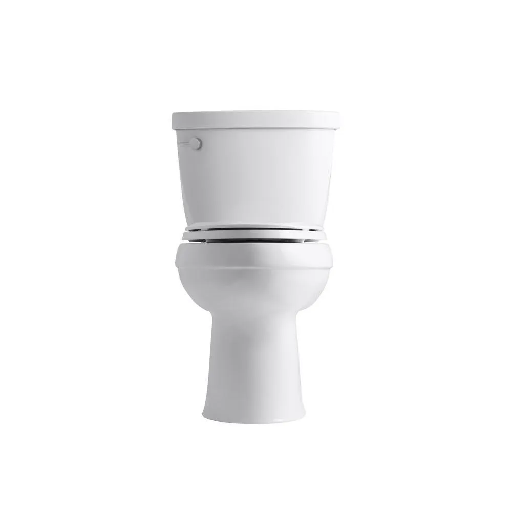 Cimarron Comfort Height 2-Piece 1.6 GPF Single Flush Elongated Toilet with AquaPiston Flushing Technology in White, photo 7 of 15
