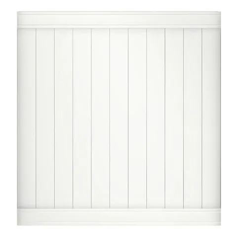 Pro- Series 6 ft high · 6 ft wide Vinyl Woodbridge Privacy Fence Panel
