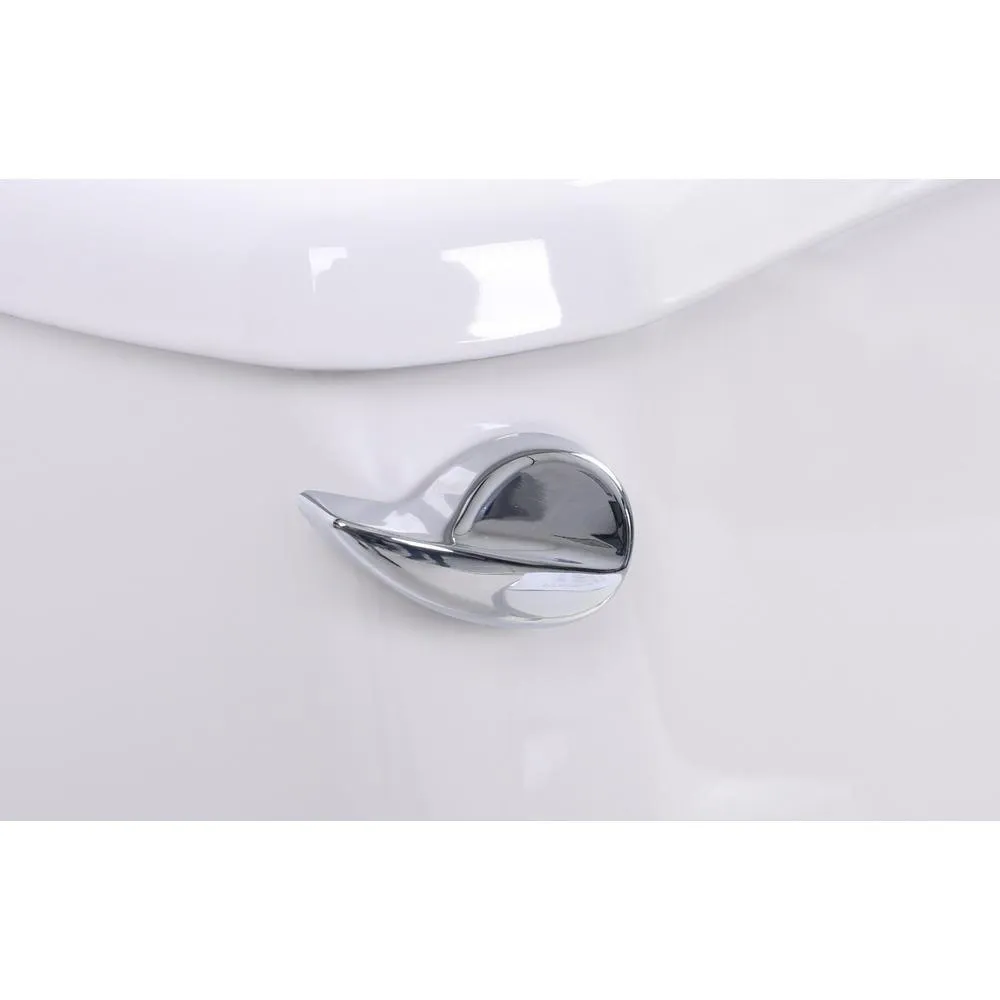Universal Tubs 45.75 in. Walk-In Whirlpool Bathtub in White with 1.28 GPF Single Flush Toilet, photo 2 of 9