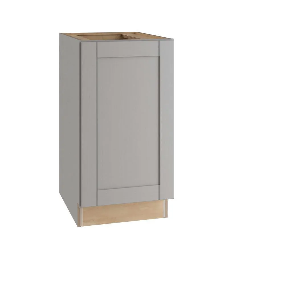 Vesper White Shaker Assembled Plywood 18 in. x 34.5 in. x 24 in. Base Double Wastebasket Kitchen Cabinet with Soft Close, photo 6 of 6