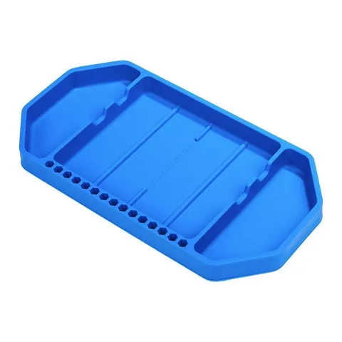 Small 10-3/4 × 5-5/8 in Ultra-Grip Flexible Parts Tray