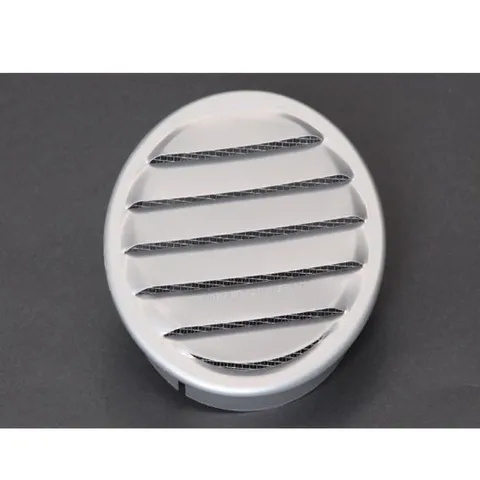 Midget Louver, 2 in., White - Ventilation and Drainage