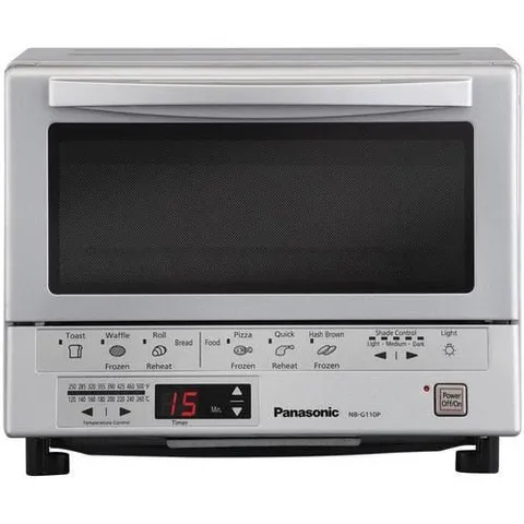 4-Slice Gray Toaster Oven (