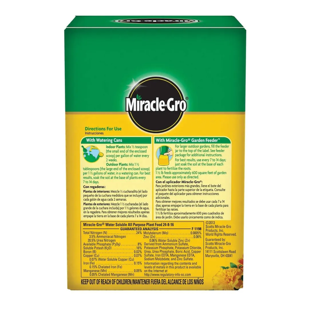 Miracle-Gro Powder Plant Food 1.5 lb, photo 3 of 8