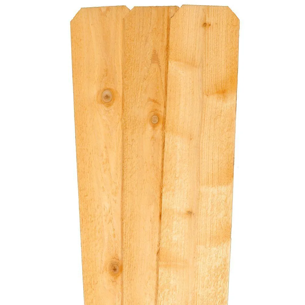 Alta Forest Products 5/8 in. x 5-1/2 in. x 6 ft. Western Red Cedar Dog-Ear Fence Picket, photo 6 of 7