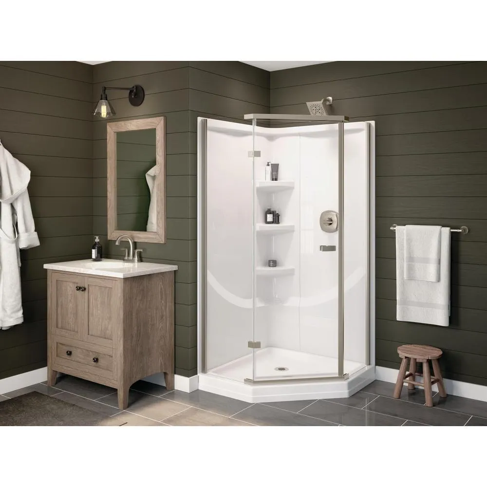 Portwood Single-Handle 5-Spray Tub and Shower Faucet with H2Okinetic in SpotShield Brushed Nickel (Valve Included), photo 13 of 16