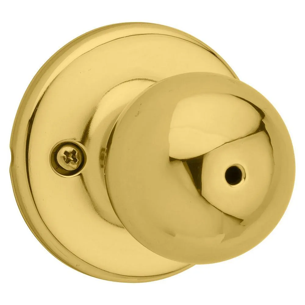 Polo Satin Nickel Bed/Bath Door Knob Featuring Microban Antimicrobial Technology, photo 11 of 11