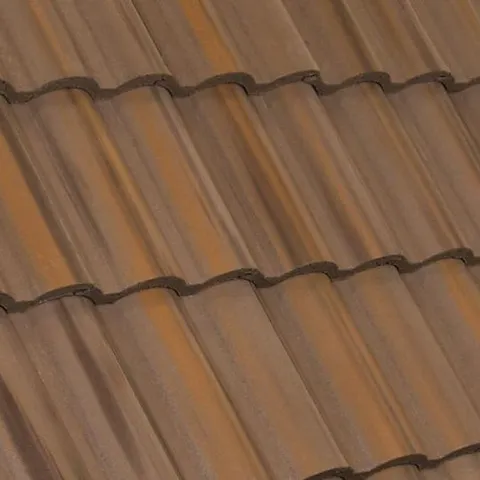 Tuscany Concrete Roof Tile – Tortuga Color