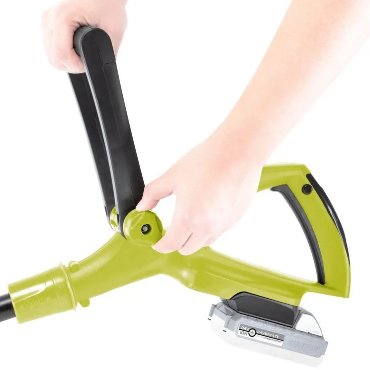 Sun Joe 10 in. 24-Volt Cordless Sharper Blade Stringless Lawn Trimmer Kit with 2.0 Ah Battery Plus Charger, photo 6 of 7