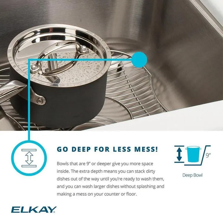 Crosstown Undermount Stainless Steel 14 in. Single Bowl Bar Sink with Bottom Grid and Drain, photo 11 of 11
