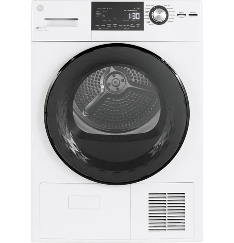 4.1-cu ft Stackable Ventless Electric Dryer (White)