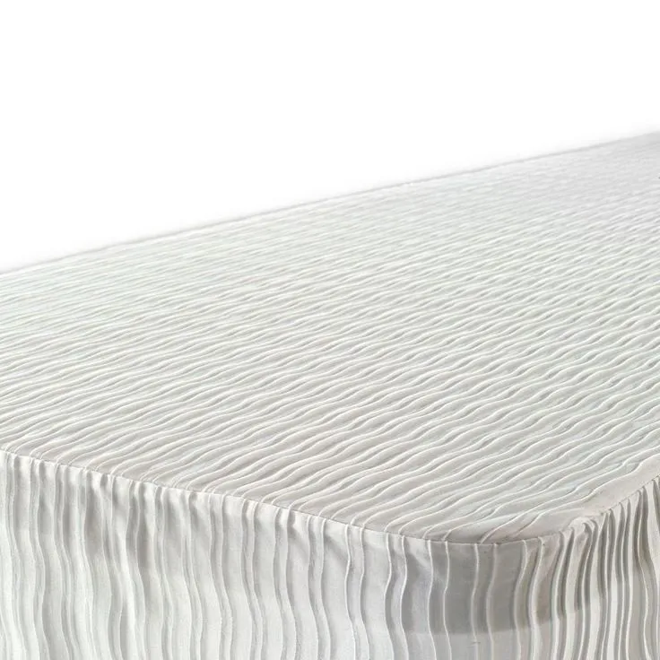 6 ft. White Table Cloth Made for Folding Tables, photo 8 of 8