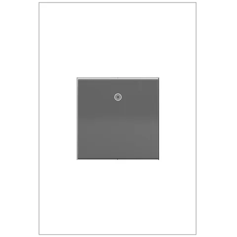 adorne Paddle 15 Amp Single-Pole/3-Way Switch, Magnesium
