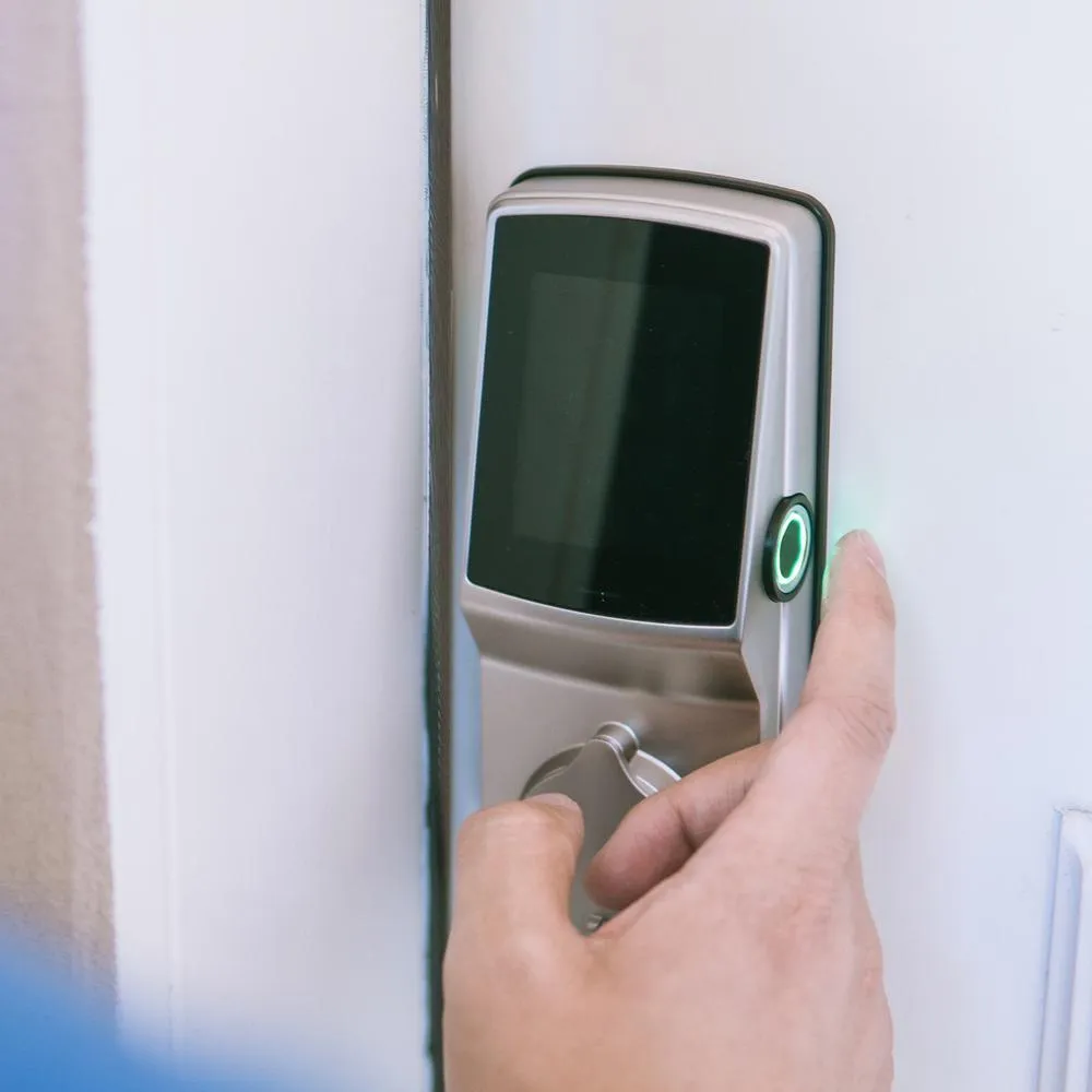 Lockly Secure PRO Satin Nickel Smart Lock Deadbolt with 3D Fingerprint and WiFi (Works with Alexa and Google Home), photo 3 of 9