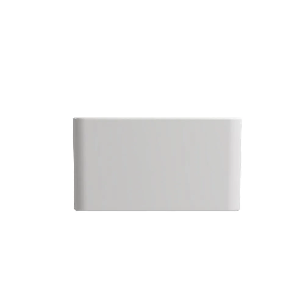 Classico Farmhouse Apron Front Fireclay 30 in. Single Bowl Kitchen Sink with Bottom Grid and Strainer in White, photo 3 of 33
