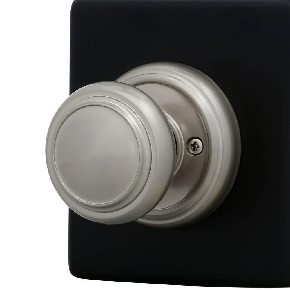 Prestige Alcott Satin Nickel Hall/Closet Door Knob, photo 3 of 10