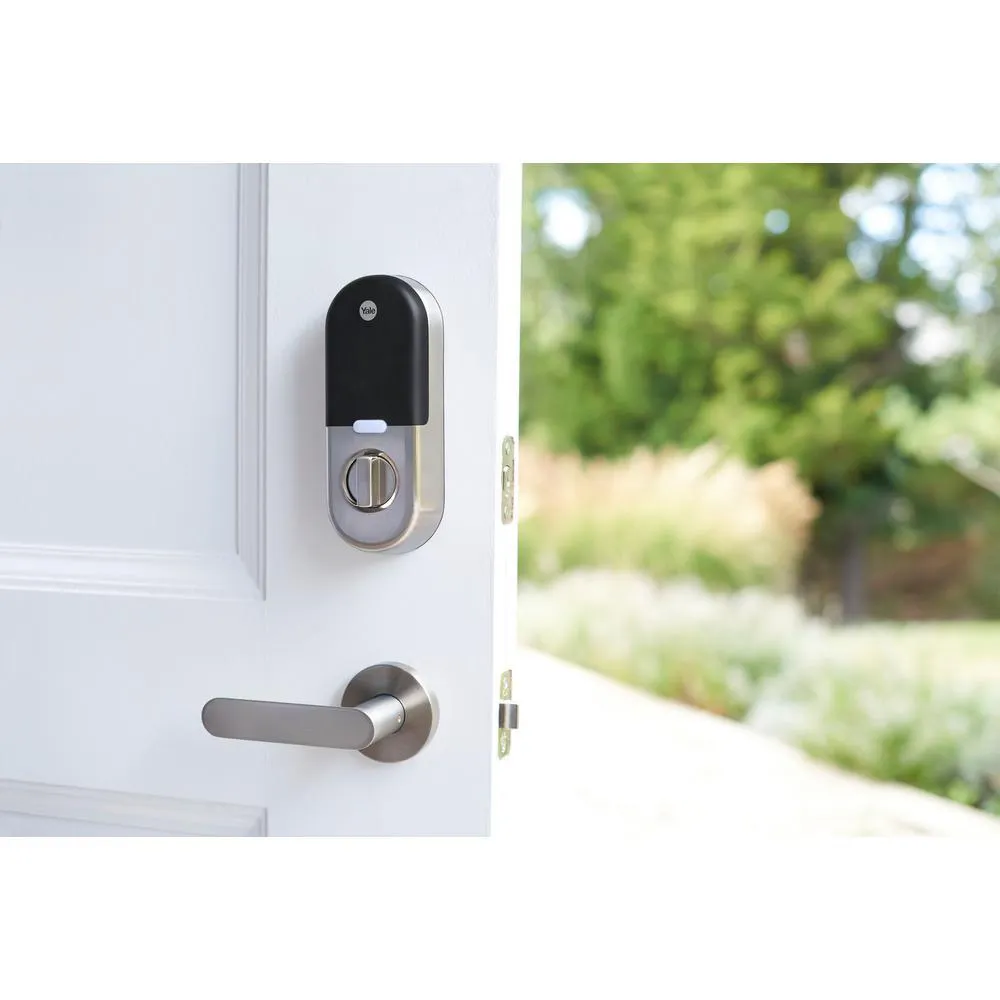 Nest x Yale Lock Satin Nickel with Google Nest Connect, photo 5 of 25