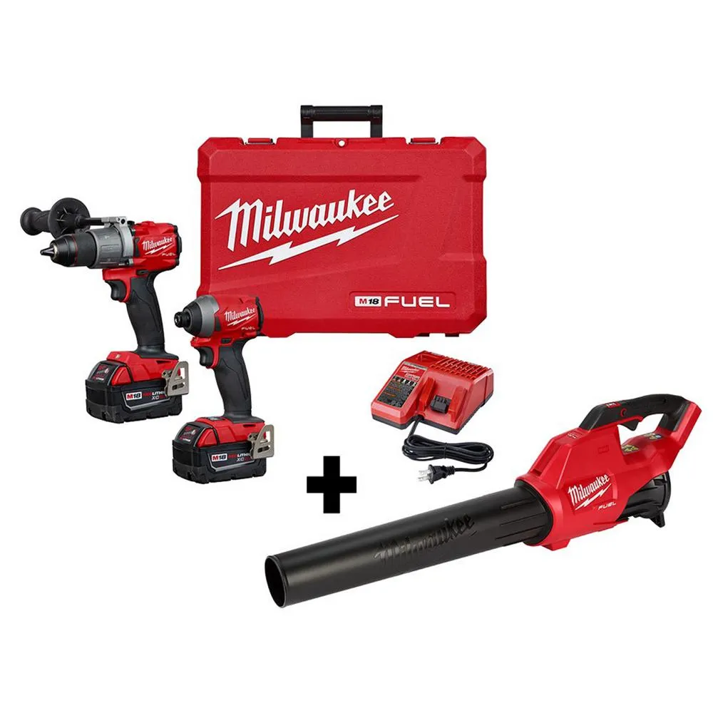 M18 FUEL 18-Volt Lithium-Ion Brushless Cordless Hammer Drill and Impact Driver Combo Kit (2-Tool) with Two 5Ah Batteries, photo 28 of 34