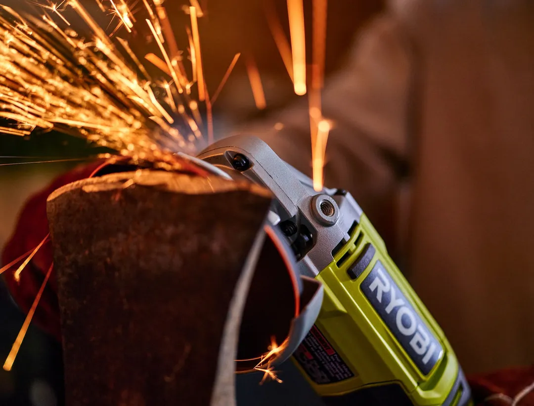 RYOBI 18V ONE+ Cordless 4-1/2 in. Angle Grinder (Tool-Only), photo 6 of 8