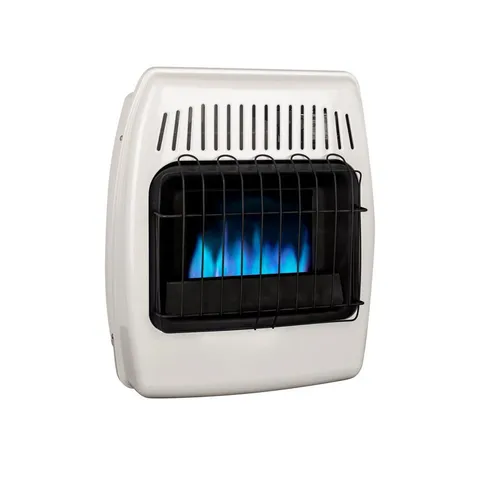 10,000 BTU Blue Flame Vent Free Natural Gas Wall Heater