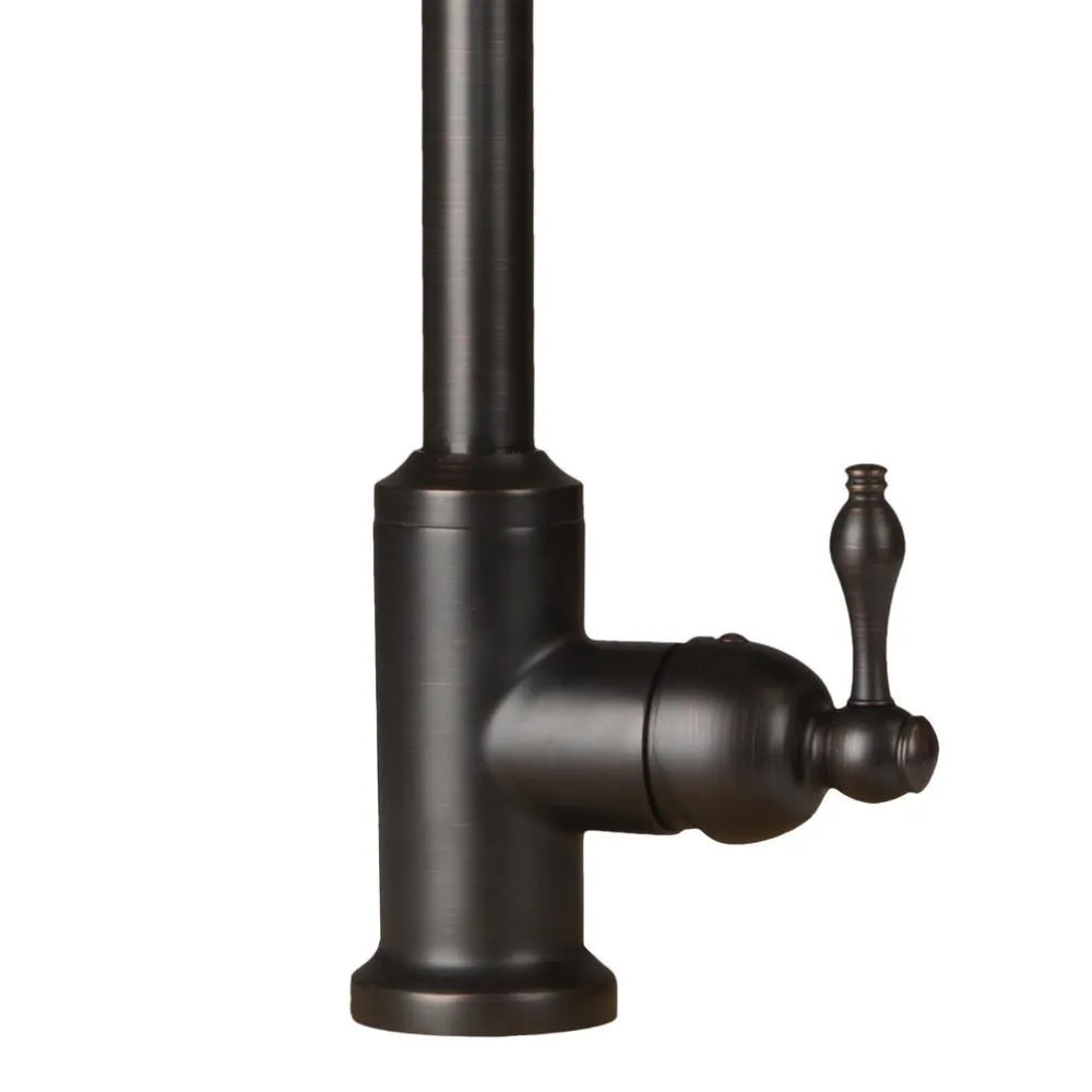 Premier Copper Products All-in-One Copper 42 in. Triple Bowl Kitchen Farmhouse Apron Front Sink with Faucet in ORB, photo 4 of 11