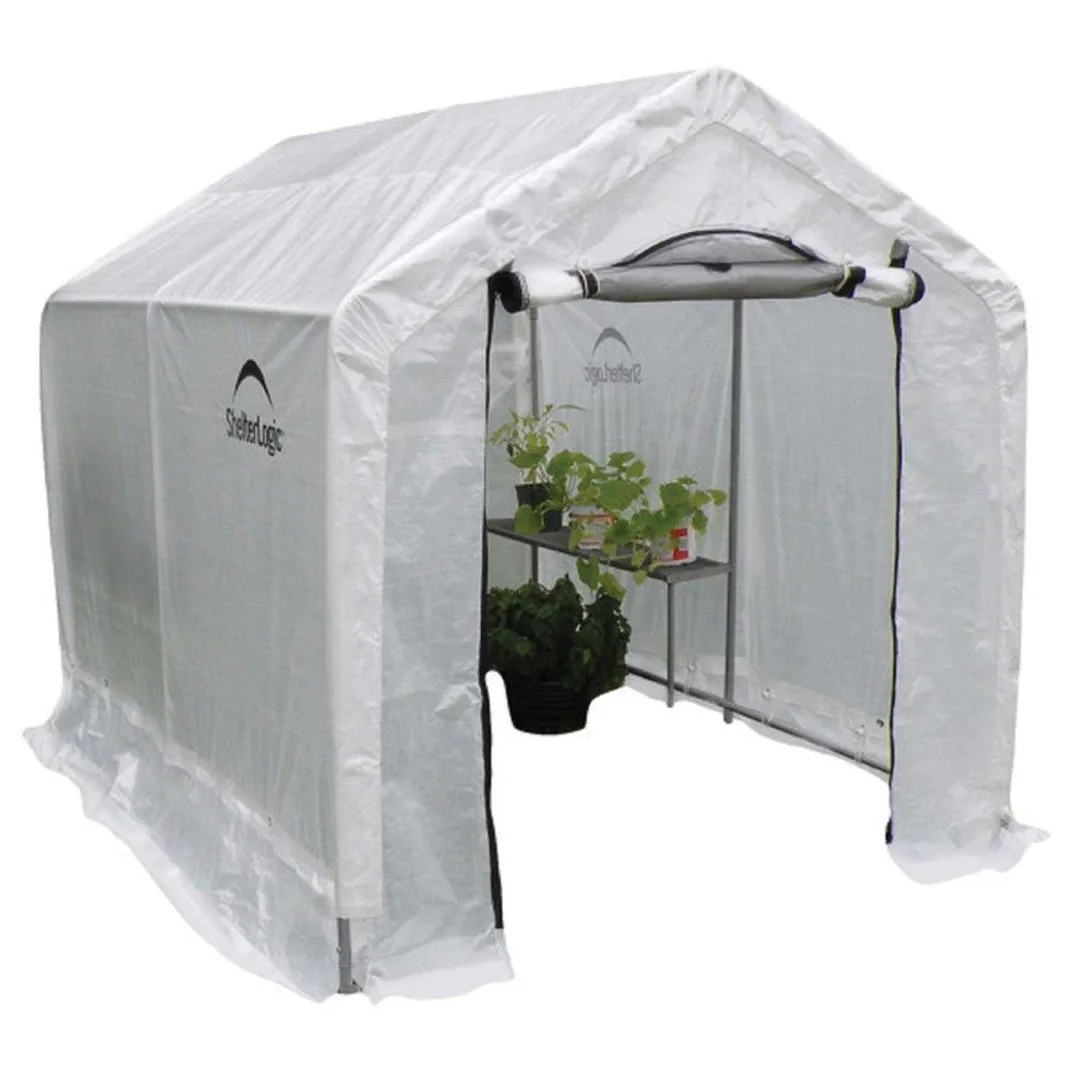 ShelterLogic GrowIt Translucent 72 in. H X 72.68 in. W Peak Style Greenhouse, photo 2 of 6