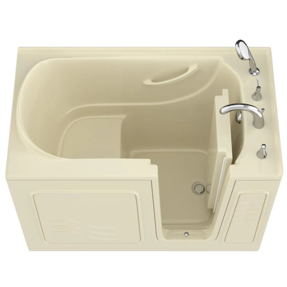 Universal Tubs HD Series 30 in. x 53 in. Right Drain Quick Fill Walk-In Soaking Bathtub in White, photo 14 of 22