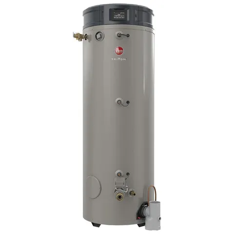 Commercial Triton Premium Heavy Duty High Eff. 80 Gal. 160K BTU ULN Natural Gas Power Direct Vent Tank Water Heater