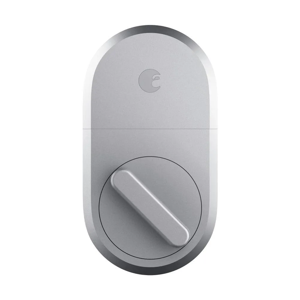 August Smart Lock Silver Deadbolts, photo 5 of 6