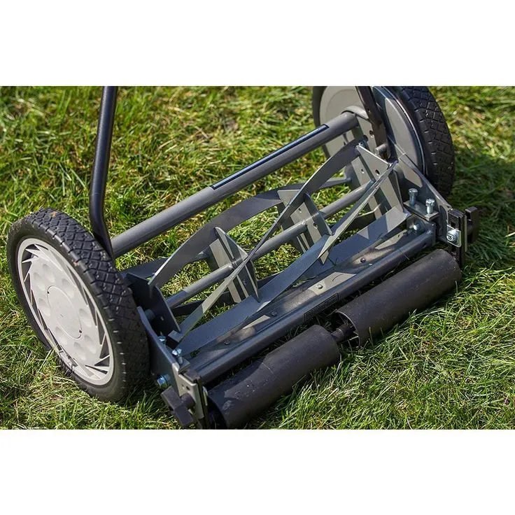 Great States Corporation 16 in. 5-Blade Walk Behind Nonelectric Manual Push Reel Lawn Mower, photo 2 of 6