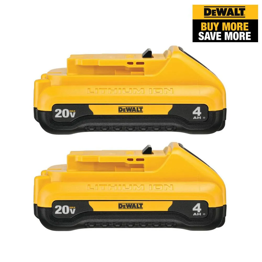 DEWALT 20-Volt MAX Compact Lithium-Ion 2.0Ah Battery Pack, photo 5 of 26