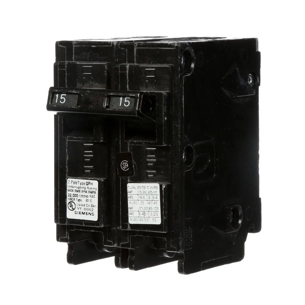 Siemens 30 Amp Double-Pole Type QP Circuit Breaker, photo 11 of 21