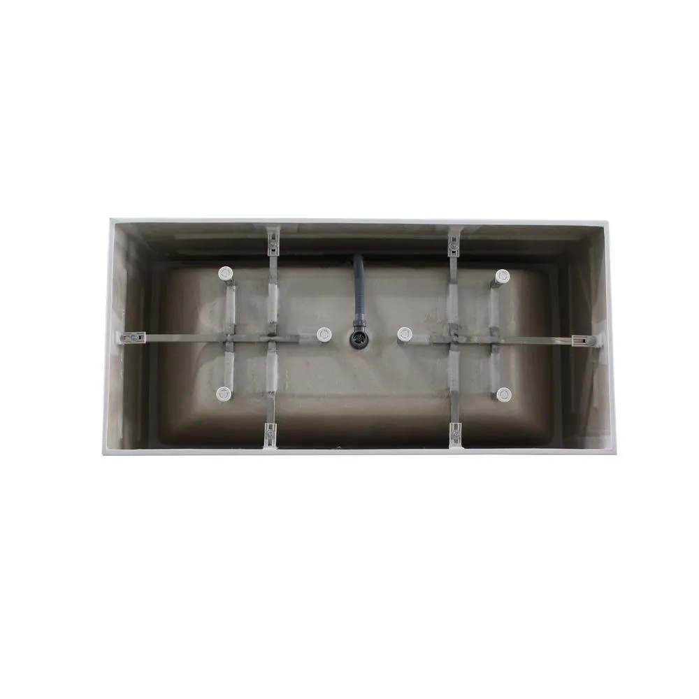 Talence 67 in. Acrylic Flatbottom Freestanding Bathtub in White, photo 8 of 9