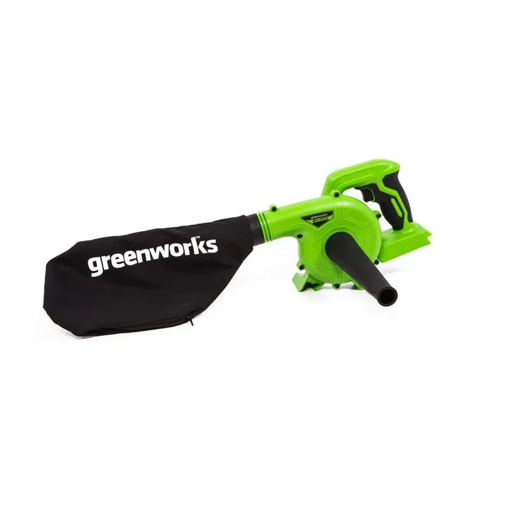 Greenworks 90 MPH/180 CFM 24-Volt Battery Shop Blower, Battery Not Included SBL24B00, photo 2 of 7