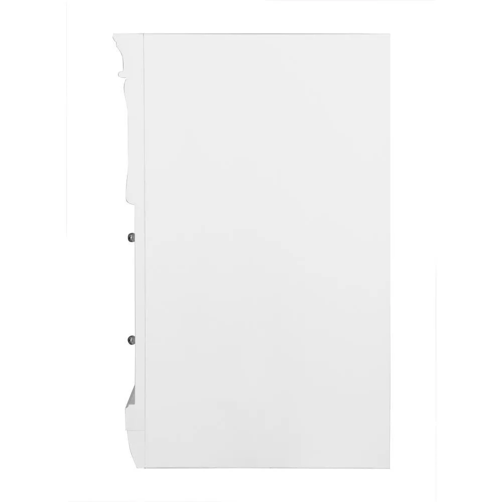Naples 24 in. W x 21.63 in. D Bath Vanity Cabinet Only in White, photo 2 of 41