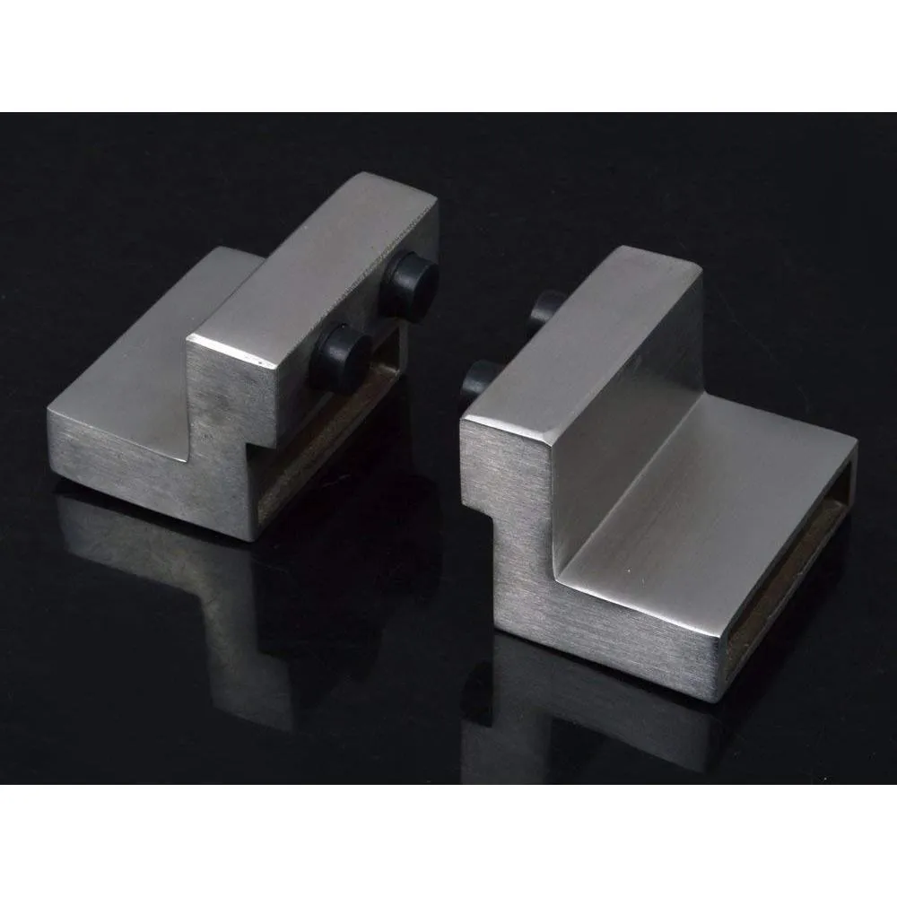 CALHOME 72 in. Stainless Steel Interior Modern Barn Door Closet Track and Hardware Kit, photo 6 of 6